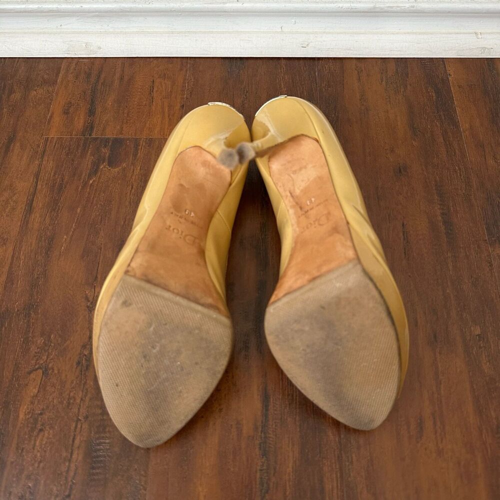 CHRISTIAN DIOR Miss Dior Pump Heels 10.5 CM in Beige Clair *FLAW* - Picture 10 of 14